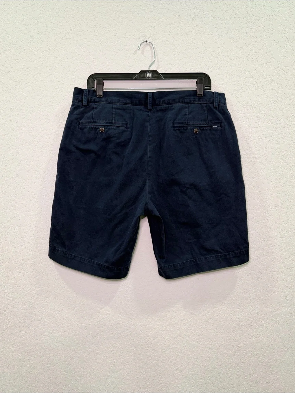Polo Ralph Lauren Men's Navy Casual Chino Shorts - Size 35